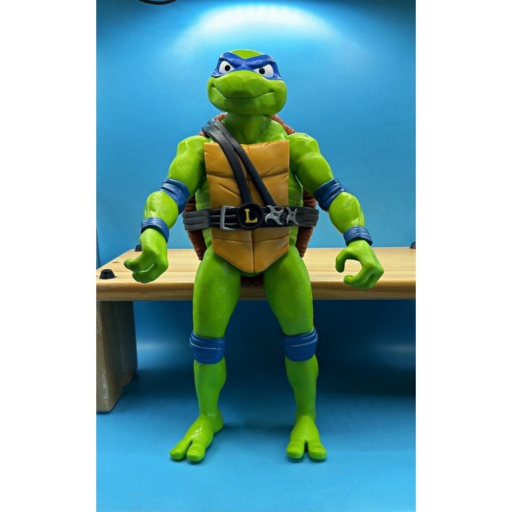 Teenage Mutant Ninja Turtles Leonardo Turtle Action Figure Green/Blue 12 inches
